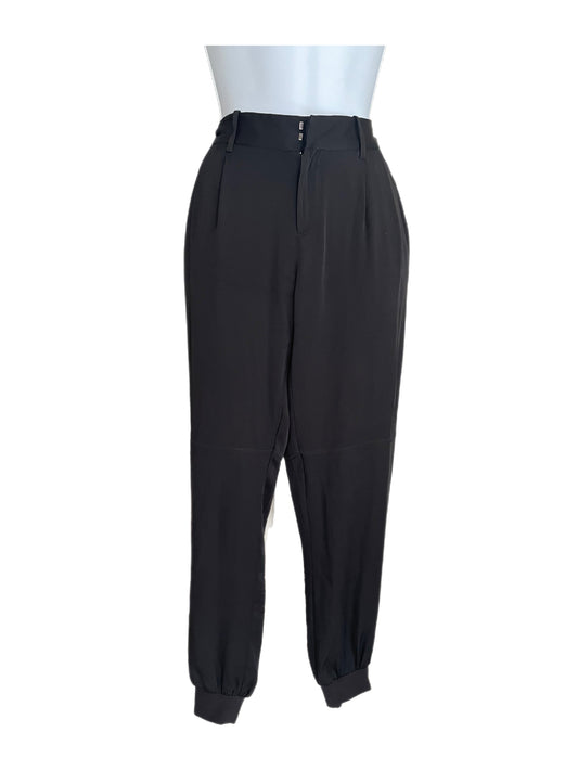 Pants-Black Silk Joggers- By Joie Mariner