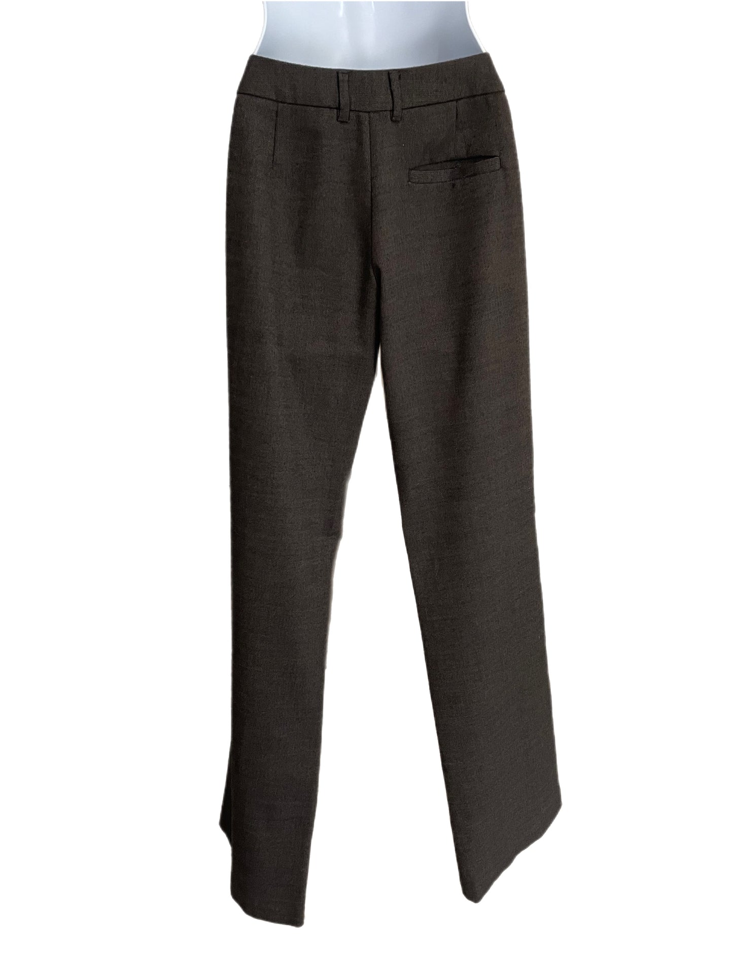 Pants-Brown/Black Tweed-Semi Wide Legs By L'AGENCE