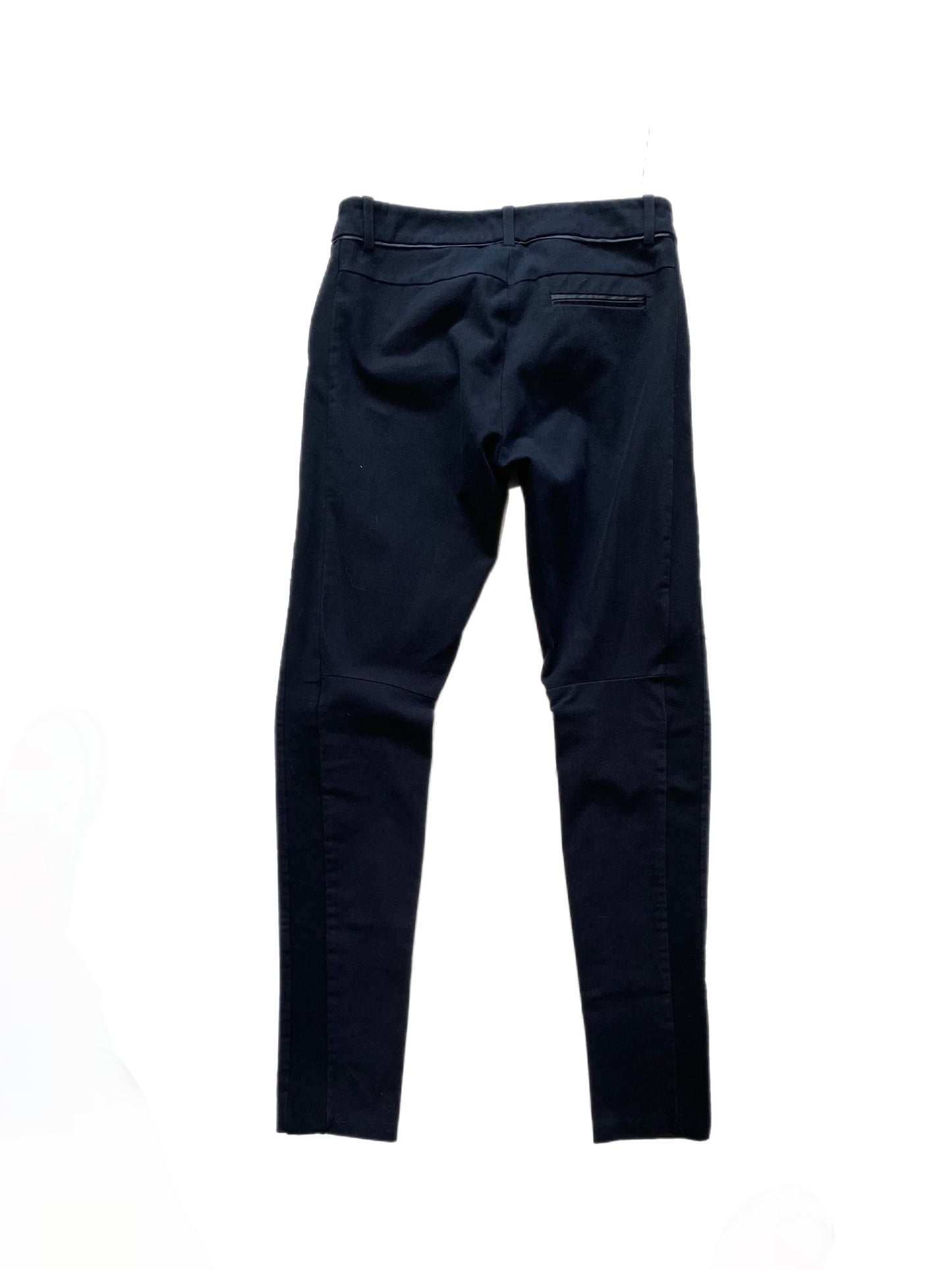 Pants-Black Low Rise Skinny Jeans By Maje