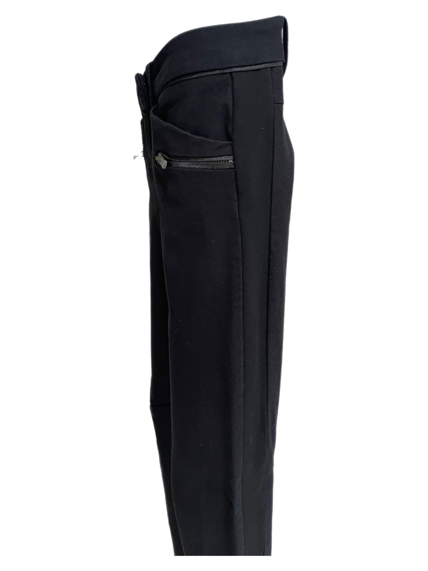 Pants-Black Low Rise Skinny Jeans By Maje