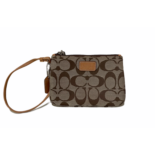 Wallet-Coach's Authentic Wristlet Pouch