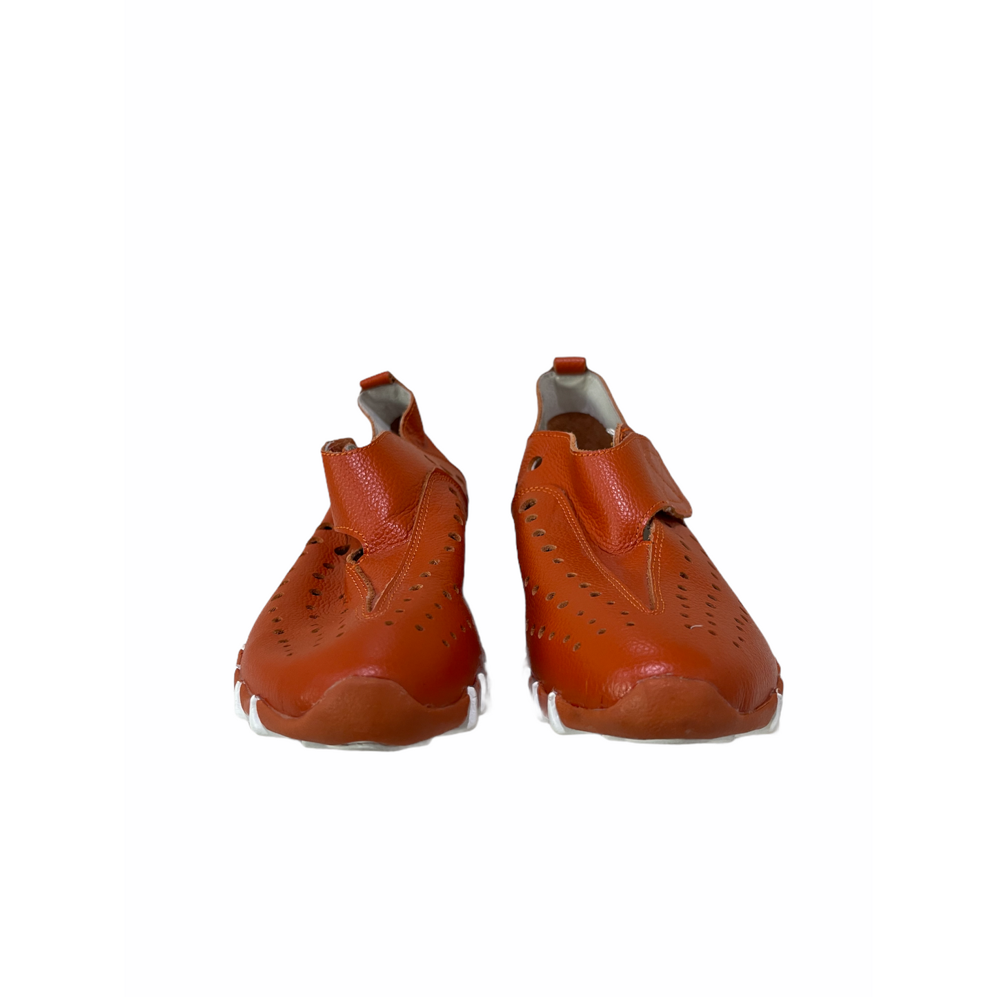 Flat Shoe-Slip In Closed Toe-Leather Material- By Litfoot