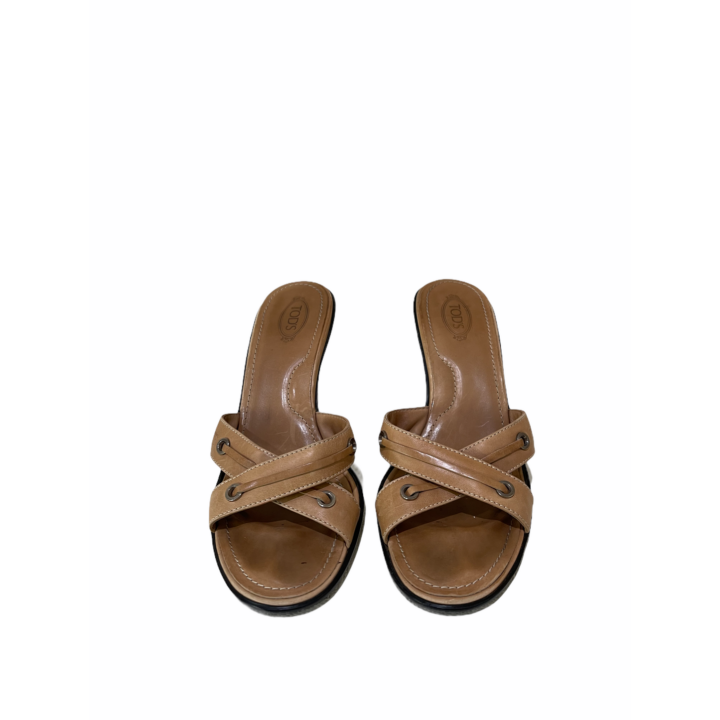 Heels- Sandle Style-Leather Material -By TOD'S