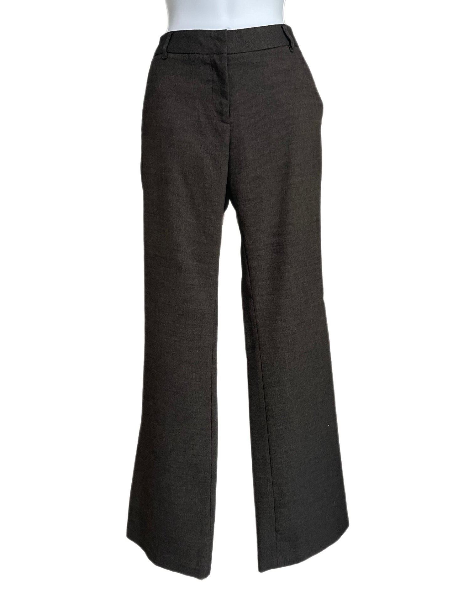 Pants-Brown/Black Tweed-Semi Wide Legs By L'AGENCE