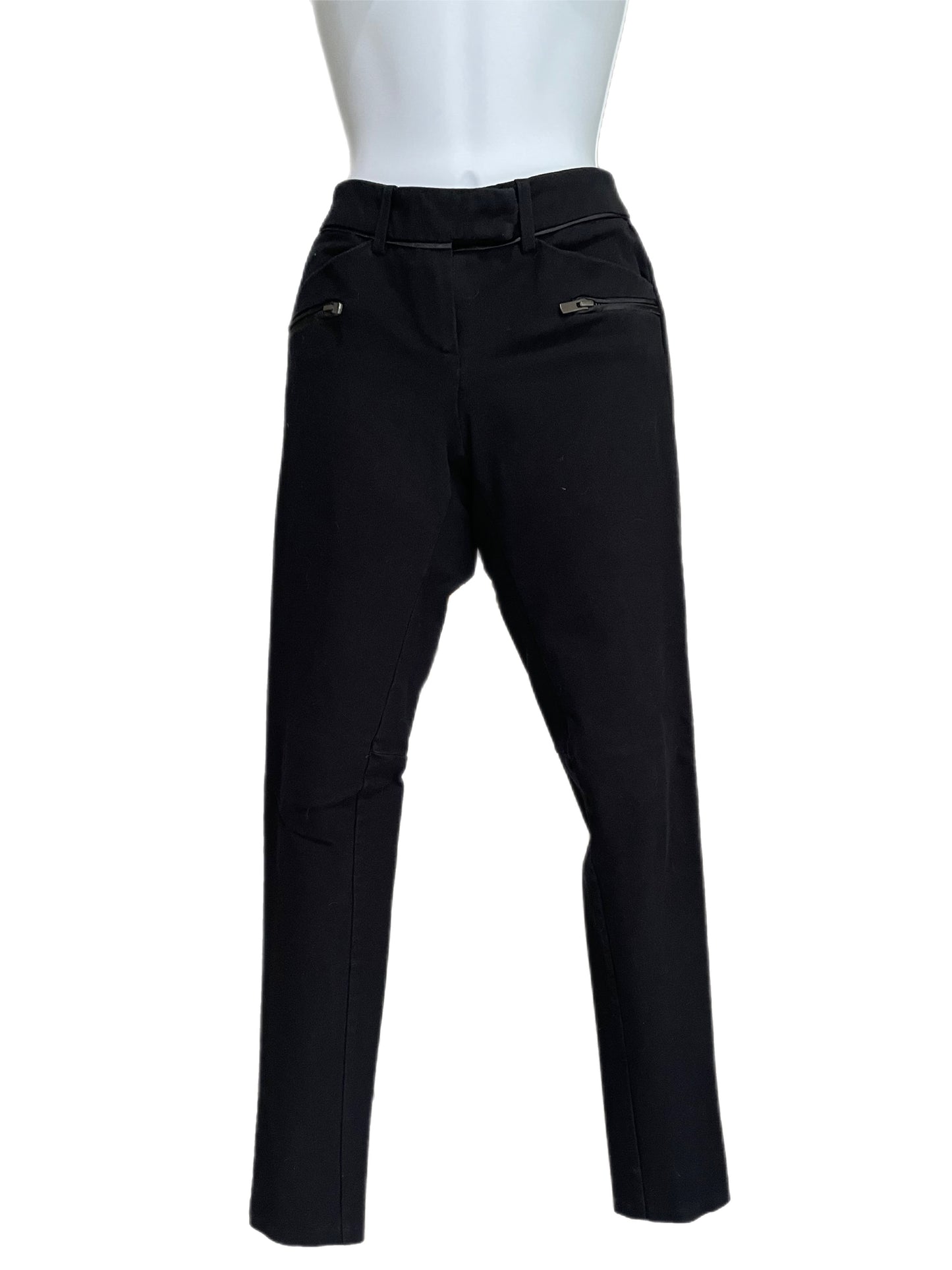 Pants-Black Low Rise Skinny Jeans By Maje