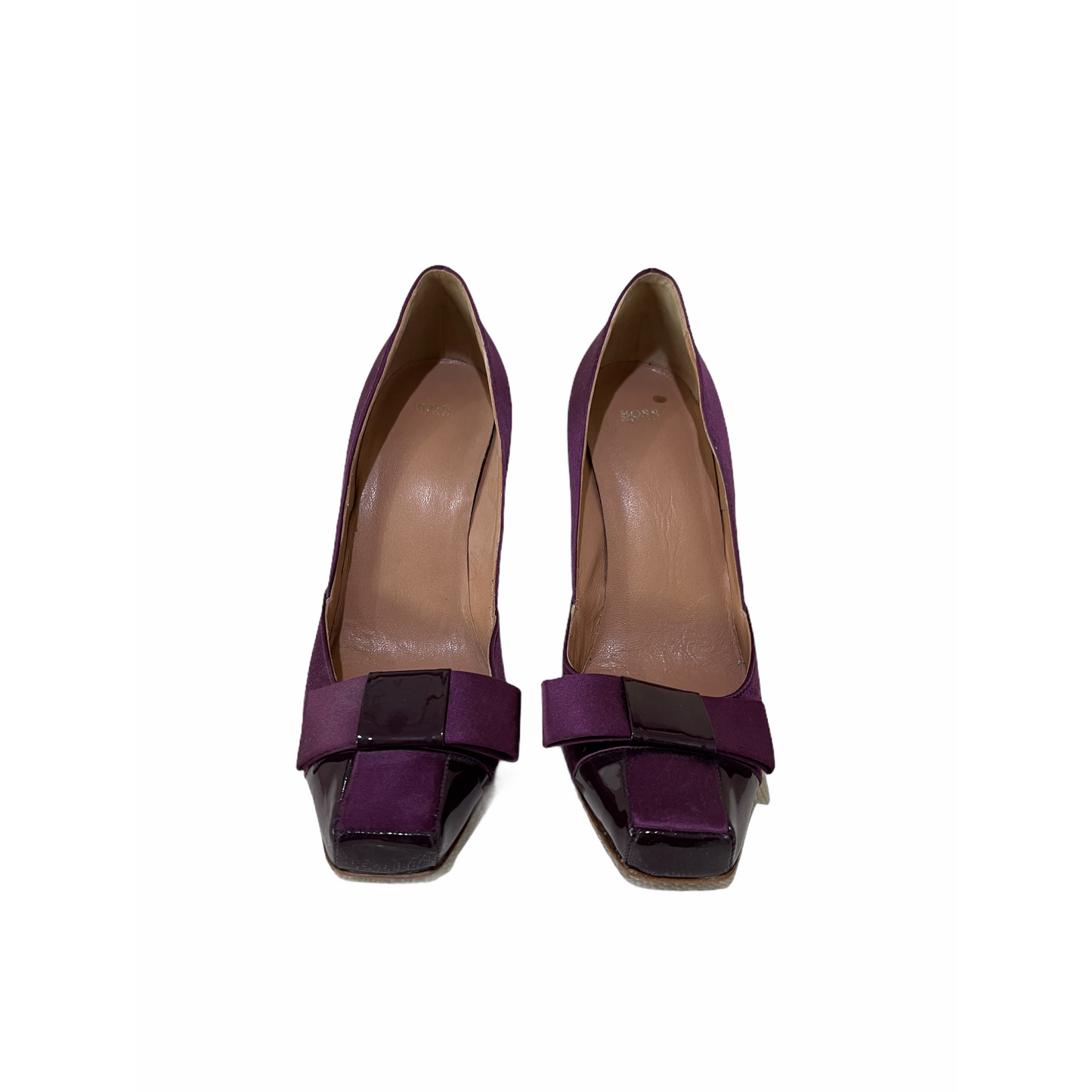 Heels (Pumps)-Purple Colored- By Hugo Boss