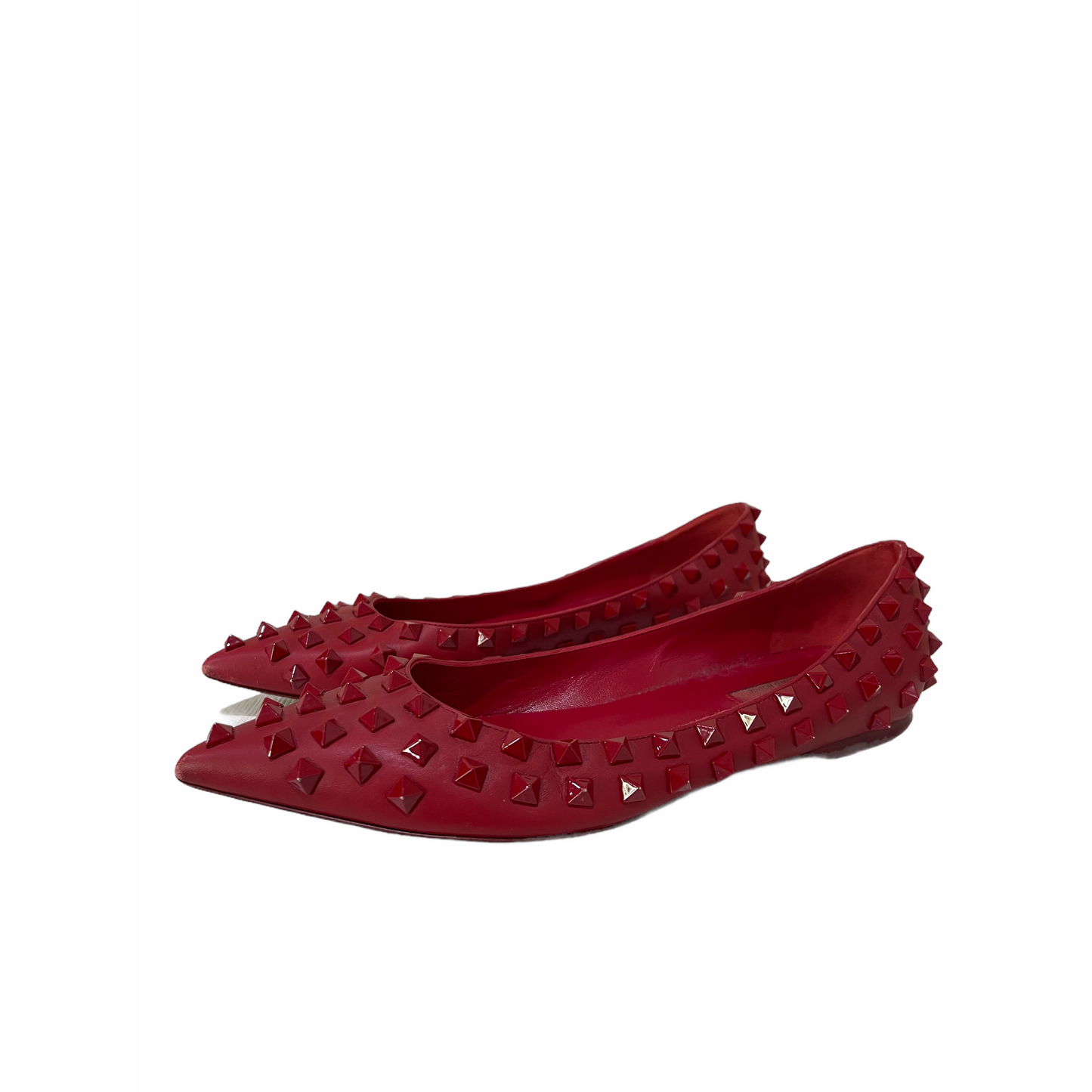 Flat Shoe-Slip In Design By Valentino Rockstud