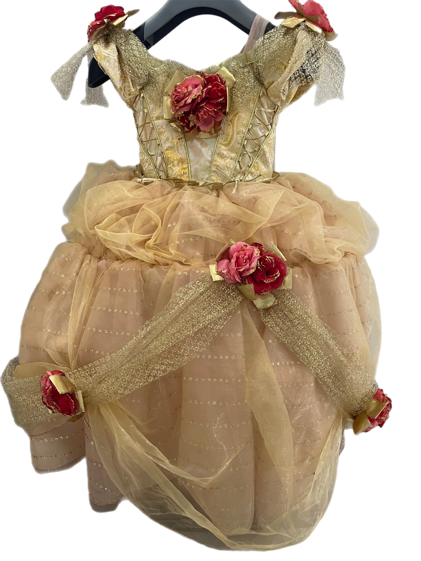 Gown (Child)- Belle's Replica Gown w/Tiara- By Disney LIMITED EDITION
